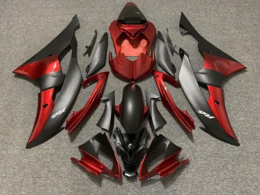 Custom OEM Style Red / Black 08-16 R6 Motorcycle Fairing
