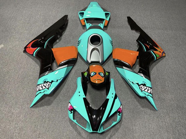Cyan Shark 06-07 CBR1000RR Motorcycle Fairing