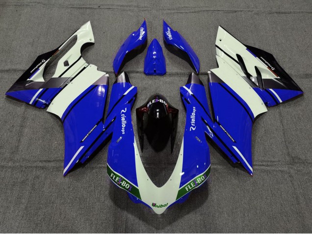 Dark Blue OEM Style 15-17 Ducati 959 1299 Motorcycle Fairing Dark Blue OEM Style 15-17 Ducati 959 1299 Motorcycle Fairing