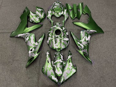 Dark Green Camo 04-06 R1 Motorcycle Fairing