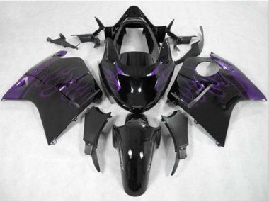 Dark Purple Flame 96-07 CBR1100XX Motorcycle Fairing
