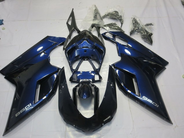 Deep Blue 07-14 Ducati 848 1098 1198 Motorcycle Fairing Deep Blue 07-14 Ducati 848 1098 1198 Motorcycle Fairing