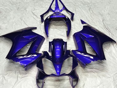 Deep Blue Plain 02-12 VFR800 Motorcycle Fairing