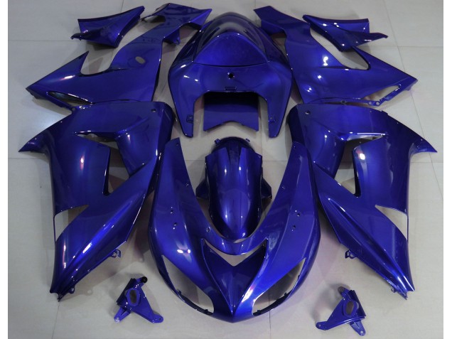Deep Blue Plain 06-07 ZX10R Motorcycle Fairing Deep Blue Plain 06-07 ZX10R Motorcycle Fairing