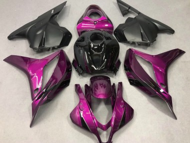 Deep Pink with Black 09-12 CBR600RR Motorcycle Fairing