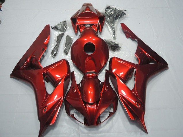 Deep Red 06-07 CBR1000RR Motorcycle Fairing Deep Red 06-07 CBR1000RR Motorcycle Fairing