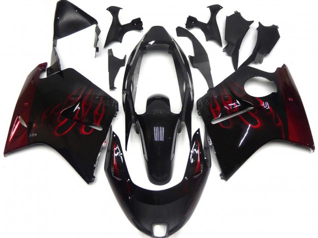 Deep Red Flame 96-07 CBR1100XX Motorcycle Fairing