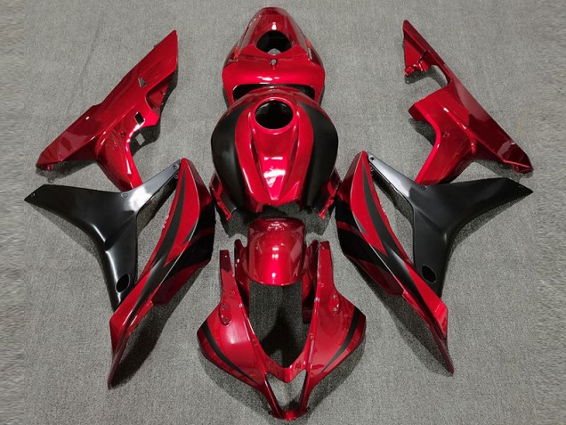 Deep Red OEM Style 07-08 CBR600RR Motorcycle Fairing Deep Red OEM Style 07-08 CBR600RR Motorcycle Fairing