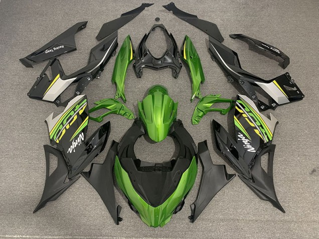 Emerald Geen OEM Style 18-23 Ninja 400 Motorcycle Fairing Emerald Geen OEM Style 18-23 Ninja 400 Motorcycle Fairing