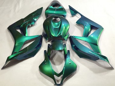 Emerald Green Plain 07-08 CBR600RR Motorcycle Fairing