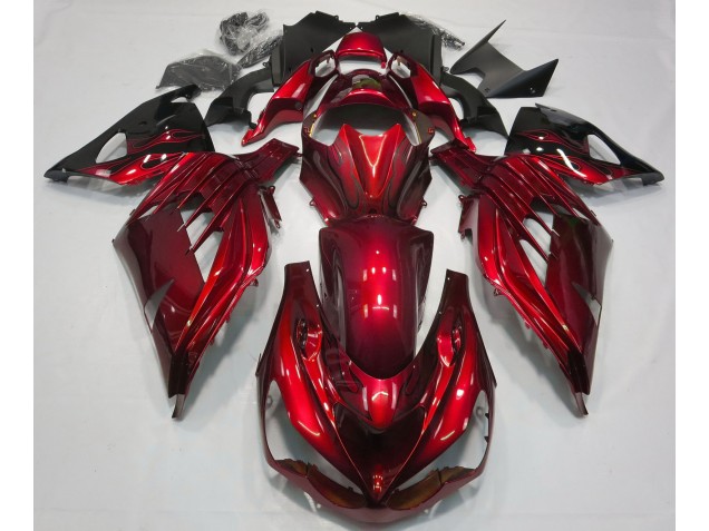 Fire Red Gloss 12-21 ZX14R Motorcycle Fairing