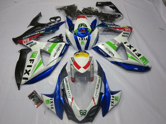 Fixi 09-16 GSXR 1000 Motorcycle Fairing
