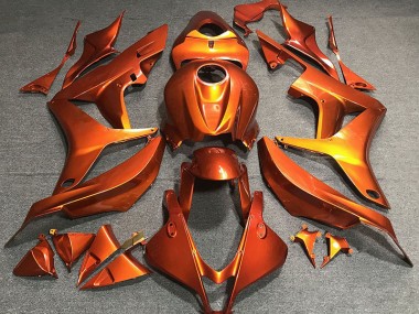 Flat Orange 07-08 CBR600RR Motorcycle Fairing