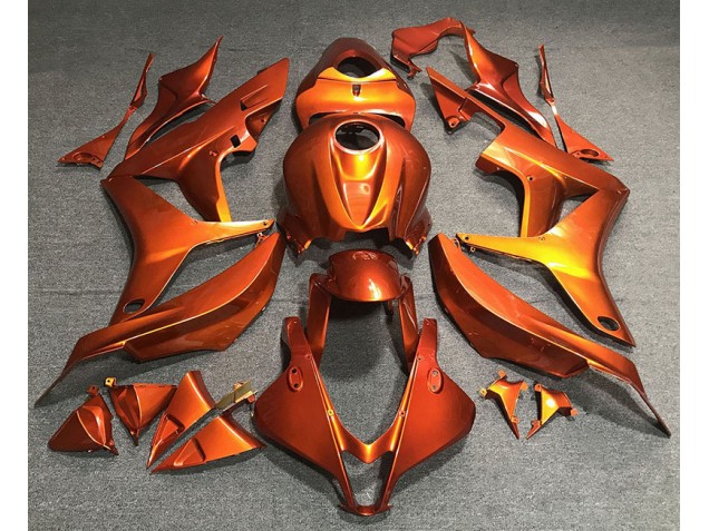 Flat Orange 07-08 CBR600RR Motorcycle Fairing