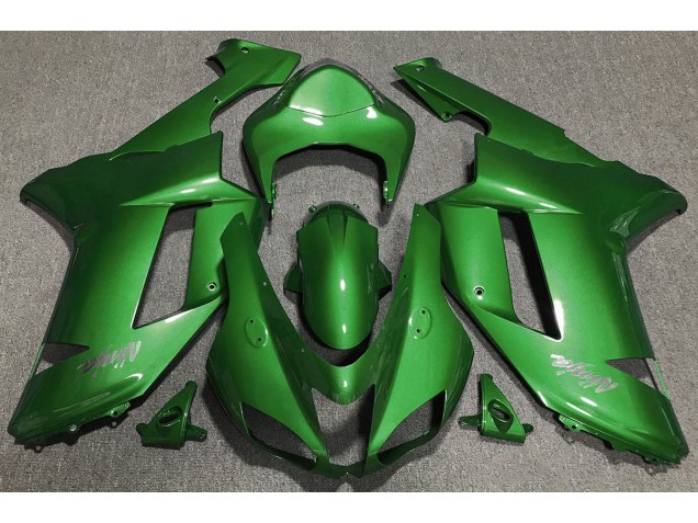 Forest Green 07-08 ZX6R Motorcycle Fairing Forest Green 07-08 ZX6R Motorcycle Fairing