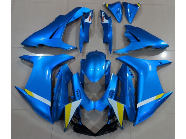 Full Gloss Light Blue 11-24 GSXR 600-750 Motorcycle Fairing Full Gloss Light Blue 11-24 GSXR 600-750 Motorcycle Fairing