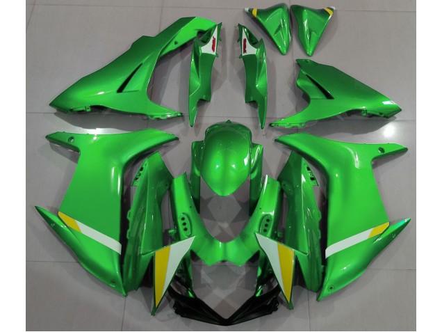 Full Gloss Light Green 11-24 GSXR 600-750 Motorcycle Fairing