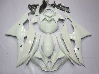 Full Gloss White 08-16 R6 Motorcycle Fairing