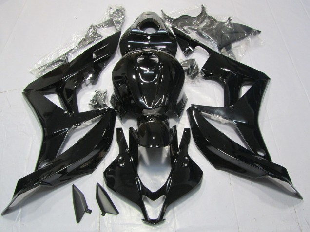 Gloss Black 07-08 CBR600RR Motorcycle Fairing Gloss Black 07-08 CBR600RR Motorcycle Fairing