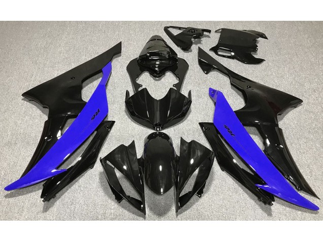 Gloss Black & Blue 08-16 R6 Motorcycle Fairing
