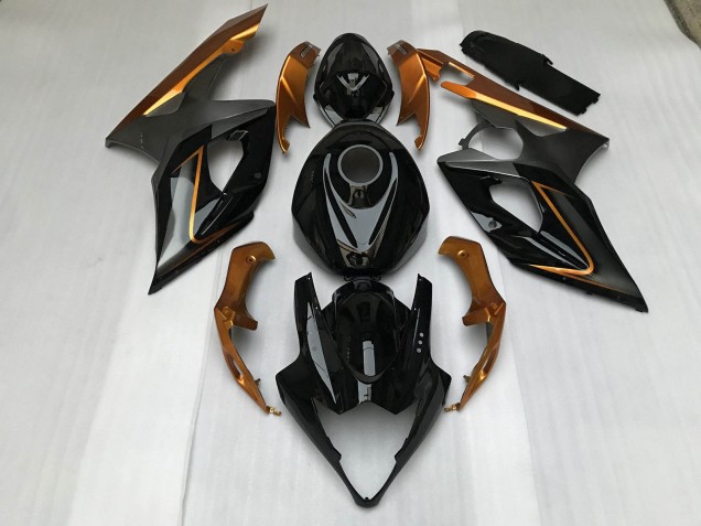 Gloss Black & Bronze 05-06 GSXR 1000 Motorcycle Fairing