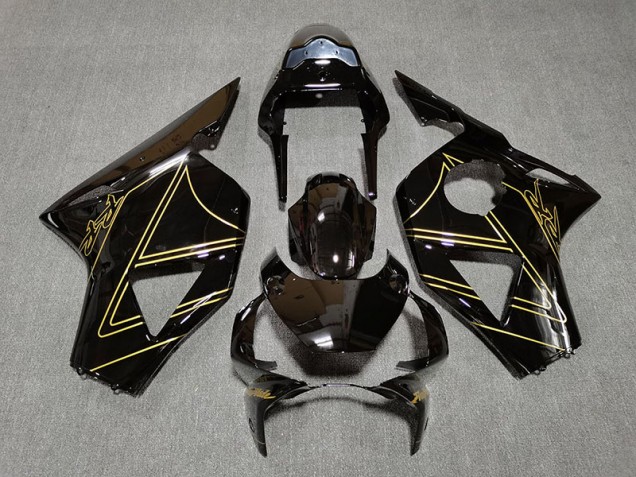Gloss Black & Gold 02-03 CBR954RR Motorcycle Fairing Gloss Black & Gold 02-03 CBR954RR Motorcycle Fairing