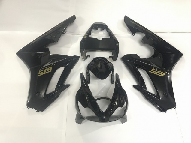 Gloss Black & Gold 09-12 Daytona 675 Motorcycle Fairing Gloss Black & Gold 09-12 Daytona 675 Motorcycle Fairing