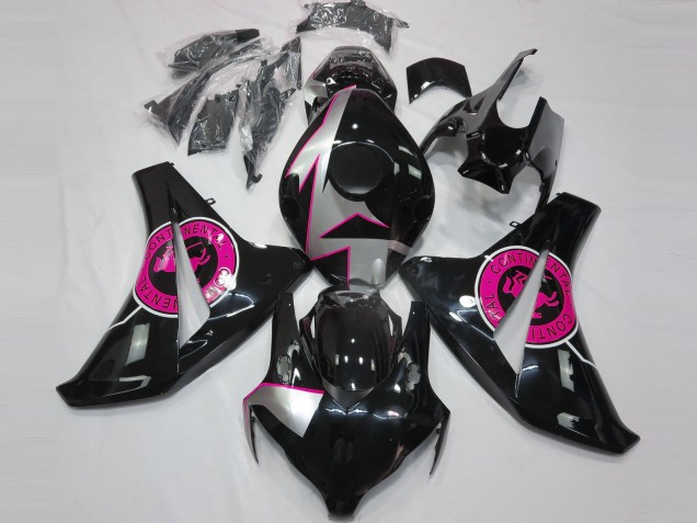 Gloss Black & Pink 08-11 CBR1000RR Motorcycle Fairing Gloss Black & Pink 08-11 CBR1000RR Motorcycle Fairing