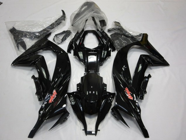 Gloss Black Red 11-15 ZX10R Motorcycle Fairing