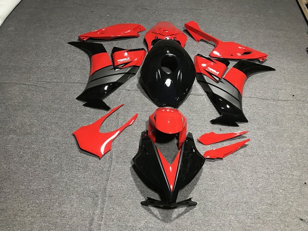 Gloss Black Red / Grey 12-16 CBR1000RR Motorcycle Fairing