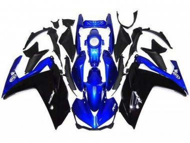 Gloss Black and Blue 15-18 R3 Motorcycle Fairing