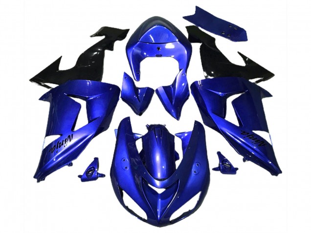 Gloss Blue 06-07 ZX10R Motorcycle Fairing Gloss Blue 06-07 ZX10R Motorcycle Fairing