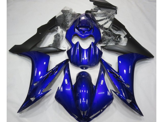 Gloss Blue & Black 04-06 R1 Motorcycle Fairing