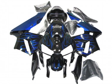 Gloss Blue Flame 05-06 CBR600RR Motorcycle Fairing