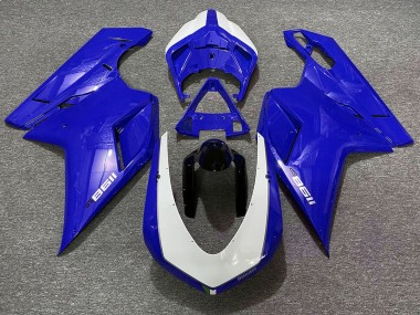Gloss Blue SP 07-14 Ducati 848 1098 1198 Motorcycle Fairing