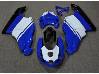 Gloss Blue & White 03-04 Ducati 749 999 Motorcycle Fairing