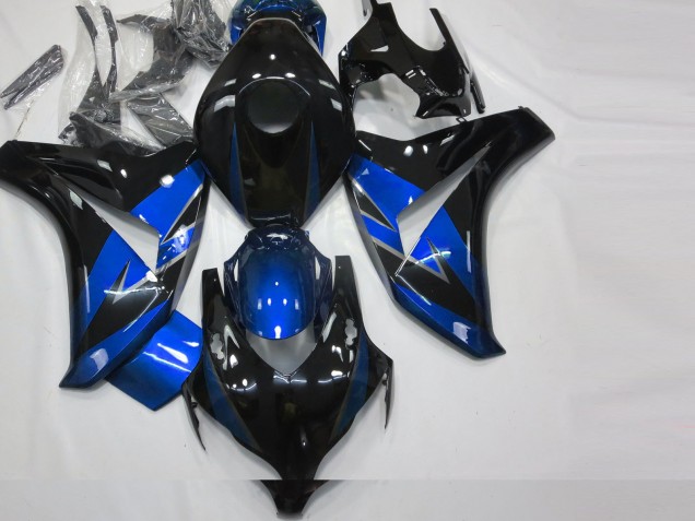 Gloss Blue and Black 08-11 CBR1000RR Motorcycle Fairing Gloss Blue and Black 08-11 CBR1000RR Motorcycle Fairing