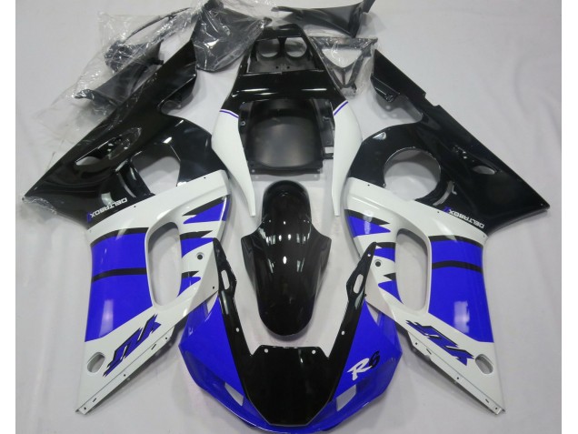 Gloss Blue and Black 98-02 R6 Motorcycle Fairing Gloss Blue and Black 98-02 R6 Motorcycle Fairing