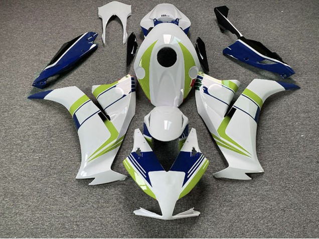 Gloss Blue and Lime 12-16 CBR1000RR Motorcycle Fairing Gloss Blue and Lime 12-16 CBR1000RR Motorcycle Fairing