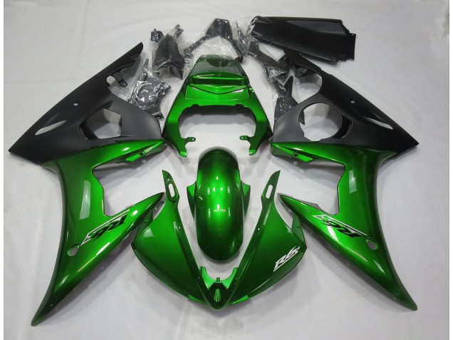 Gloss Dark Green 05 R6 Motorcycle Fairing
