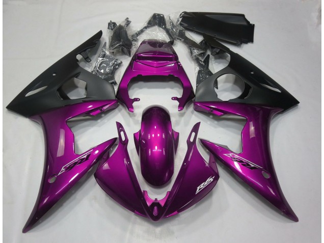 Gloss Dark Pink 05 R6 Motorcycle Fairing Gloss Dark Pink 05 R6 Motorcycle Fairing