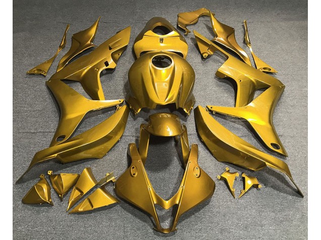 Gloss Gold Plain 07-08 CBR600RR Motorcycle Fairing Gloss Gold Plain 07-08 CBR600RR Motorcycle Fairing