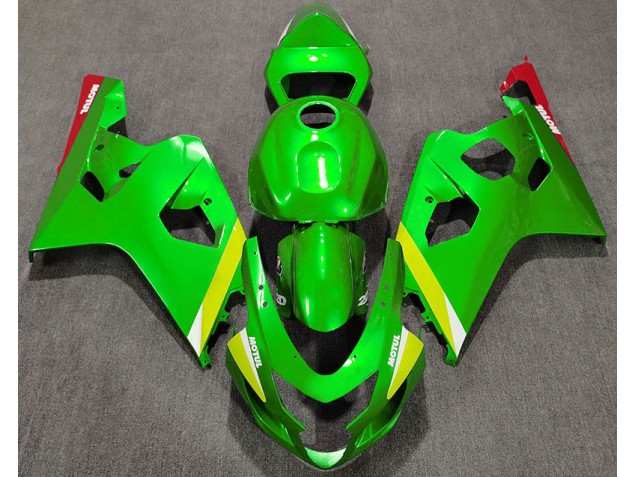 Gloss Green 04-05 GSXR 600-750 Motorcycle Fairing