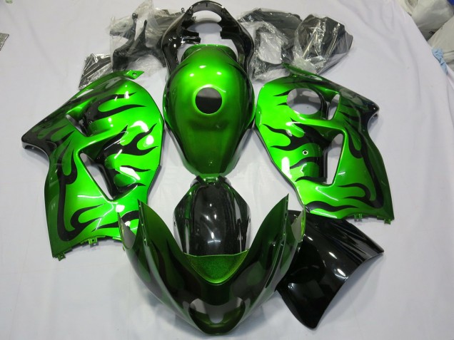Gloss Green 97-07 GSXR 1300 Hayabusa Motorcycle Fairing Gloss Green 97-07 GSXR 1300 Hayabusa Motorcycle Fairing