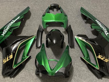 Gloss Green and Black 09-12 Daytona 675 Motorcycle Fairing