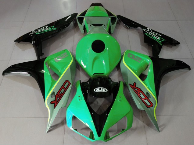 Gloss Green and Black CBR Style 06-07 CBR1000RR Motorcycle Fairing Gloss Green and Black CBR Style 06-07 CBR1000RR Motorcycle Fairing