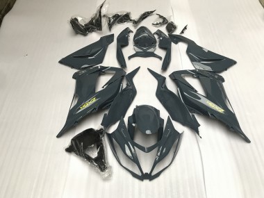 Gloss Grey 13-18 ZX6R Motorcycle Fairing