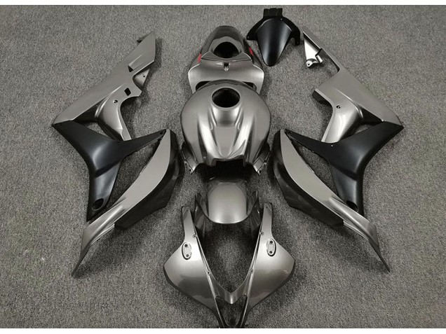 Gloss Grey and Black 07-08 CBR600RR Motorcycle Fairing Gloss Grey and Black 07-08 CBR600RR Motorcycle Fairing