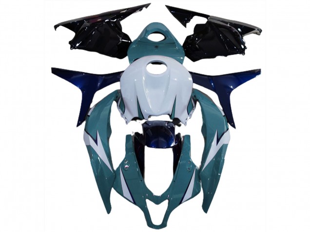 Gloss Light Blue and Blue 09-12 CBR600RR Motorcycle Fairing Gloss Light Blue and Blue 09-12 CBR600RR Motorcycle Fairing