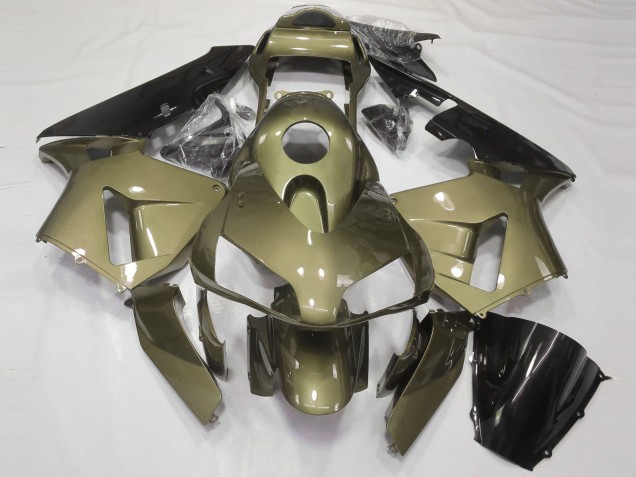 Gloss Olive 03-04 CBR600RR Motorcycle Fairing Gloss Olive 03-04 CBR600RR Motorcycle Fairing